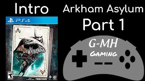 Batman Return to Arkham (Arkham Asylum) PS4 Gameplay Walkthrough Part 1 Intro! (RIP Arleen Sorkin)