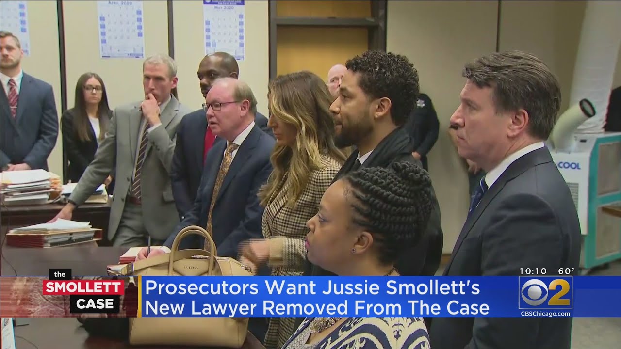 Prosecutors Want Jussie Smollett's Lawyer Removed From Case - YouTube
