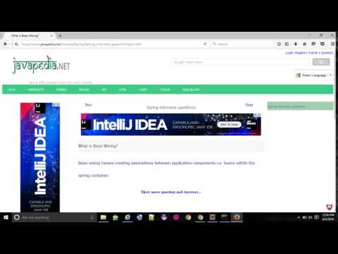 What is Bean Wiring? - javapedia.net