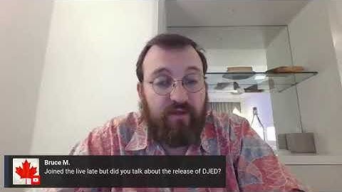 Charles Hoskinson on DJED