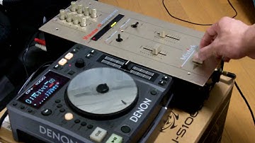 Denon DNS1000 & Vestax PMC 06 PRO VCA Gold
