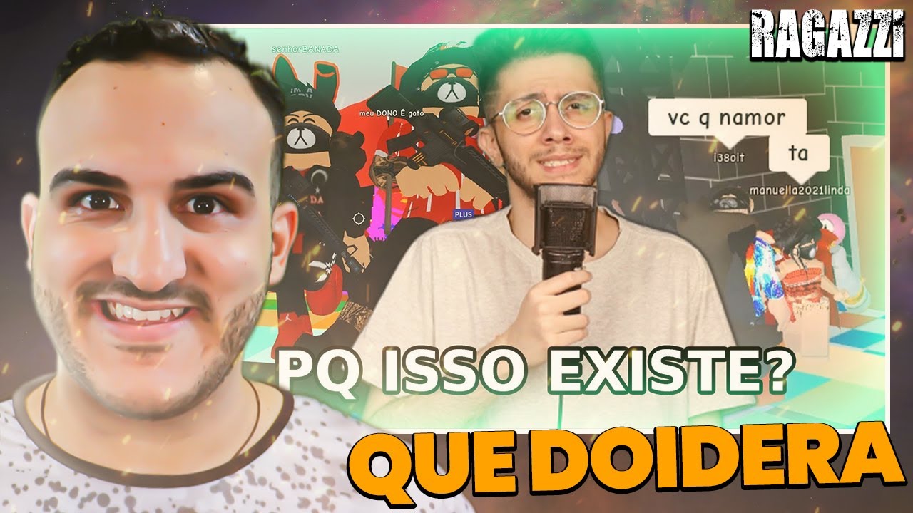 Reagindo ao BAILE FUNK E NAMORO VIRTUAL NO ROBLOX (investigação) •Ragazzi•