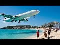 INSANE PLANESPOTTING! Maho Beach Saint Maarten Princess Juliana Int'l Airport (SXM) - FULL 1080p HD!