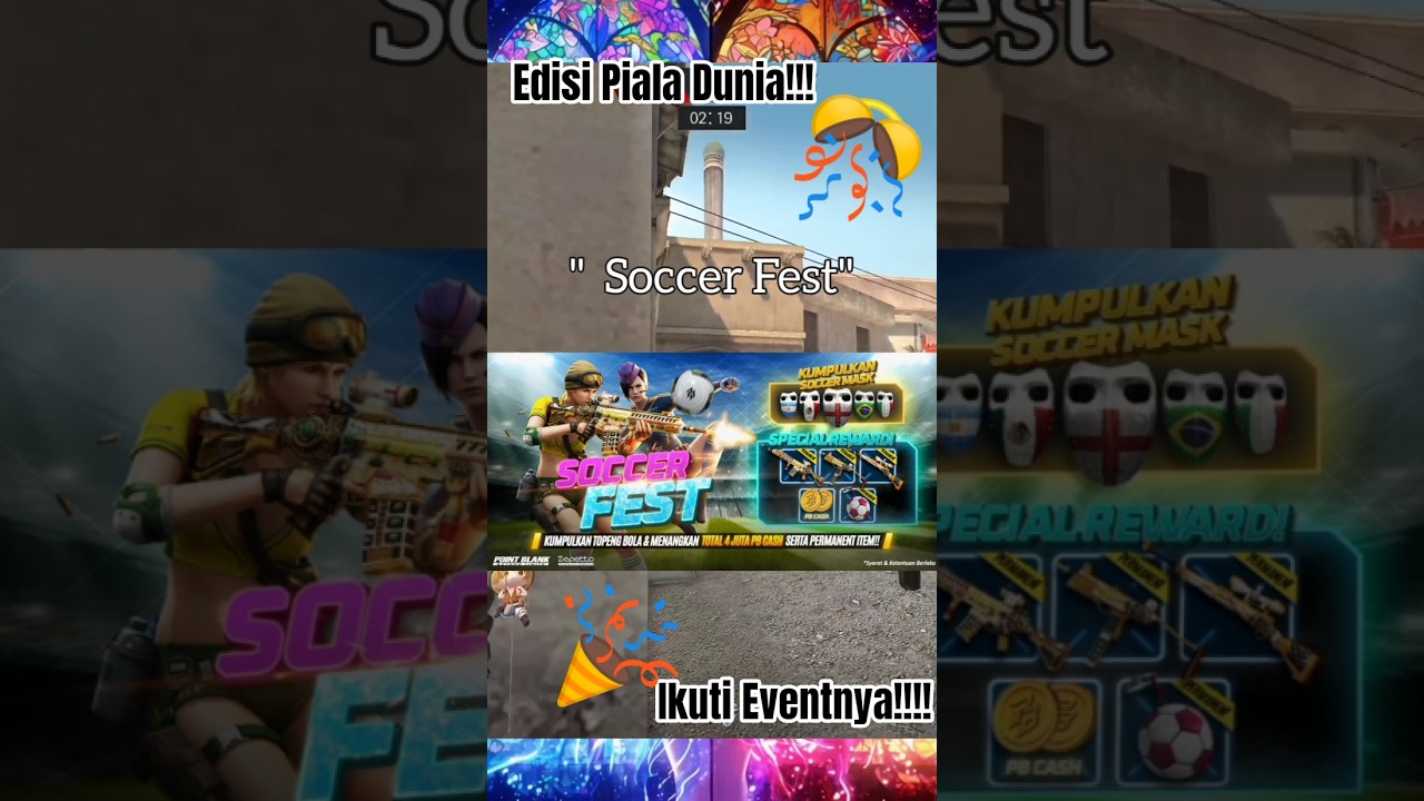 Soccer Fest Resmi Dimulai! #soccerfest #pointblank #fypシ