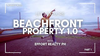 BEACHFRONT PROPERTY FOR SALE | RAW FOOTAGE VLOG | EASY PAYMENT #realestate #investment #dreamhomes