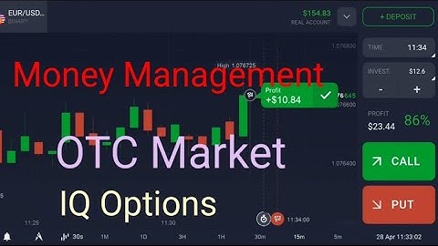 Money Management on IQ Options//OTC Market//Live Trading//Powers Of Trading//Binary