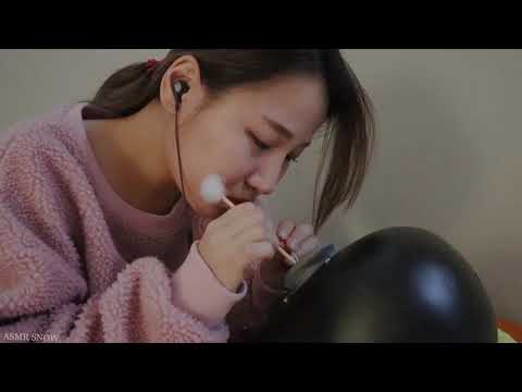 ASMR (1시간 노토킹) 귀벽에 붙은 귀청소