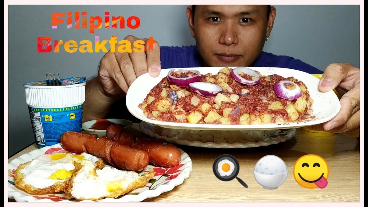 Cornbeef (Cornsilog) Mukbang