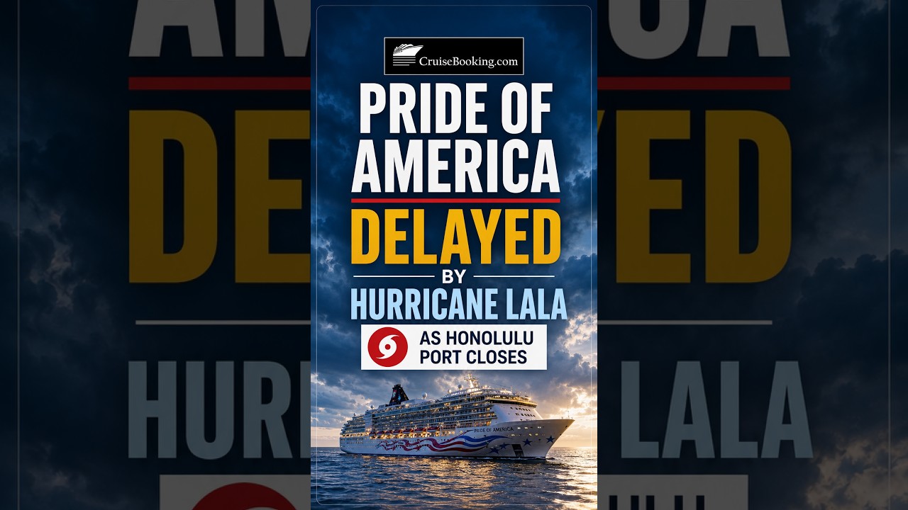 Pride of America Delayed by Hurricane Lala as Honolulu Port Closes | CruiseBooking.com