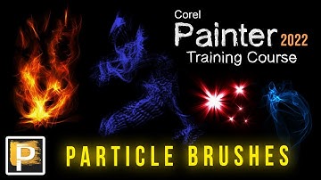 Corel Painter Particle Brushes - Painter 2022 Tutorial
