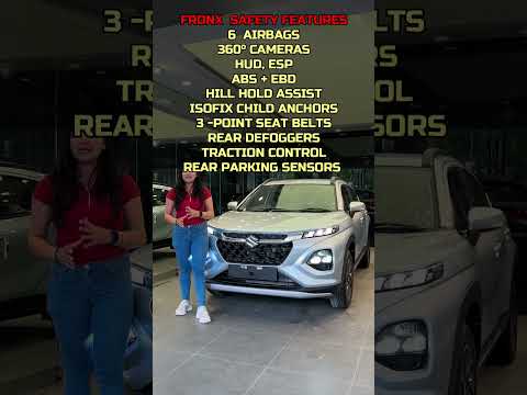 Maruti Suzuki Fronx Safety Features List - Fronx All Variant Price List