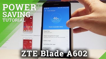 How to Enable Battery Saver on ZTE Blade A602 - Power Saving Mode |HardReset.Info