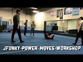 POWER MOVES WORKSHOP- WITH BBOY JFUNKY AT CHEER DESTINY / CHICAGO ILLINOIS