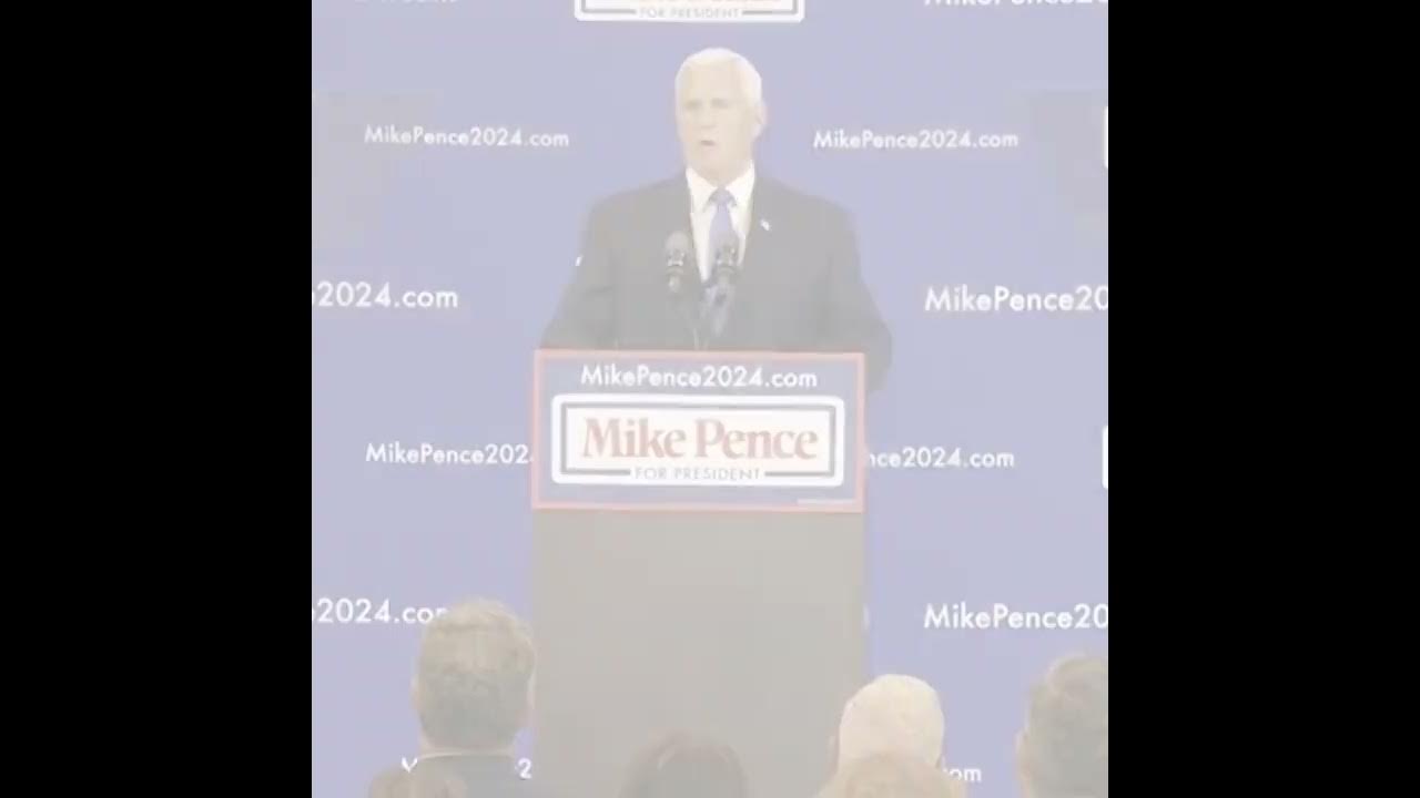 Mike Pence Announces 2024 Presidential Bid YouTube
