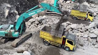 the process of mining sand with heavy equipment