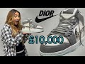 making a £10,000 SNEAKER CAKE