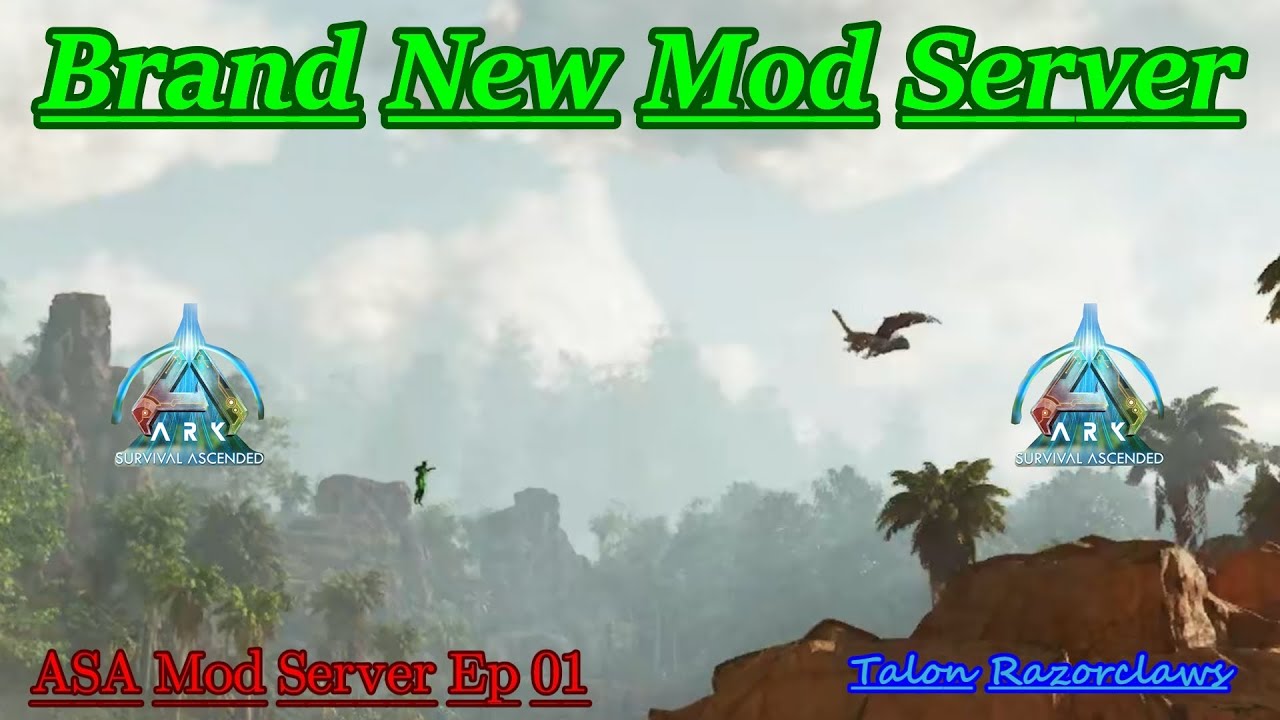 ASA Modded Server Ep 01: Brand New Mod Server - YouTube