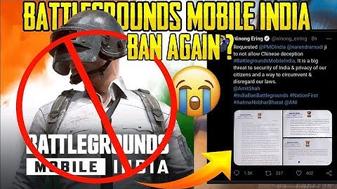 BGMI BAN?BGMI removed from play store | PUBG not showing play store