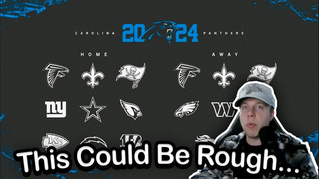 Breaking Down The Carolina Panthers 2024 Schedule... YouTube