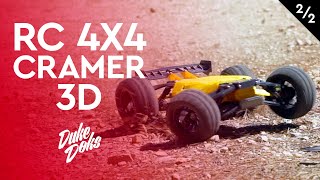 🚦 3D PRINTED RC / CRAMER 4x4 1:10 / 3D printed differentials / Part 2/2