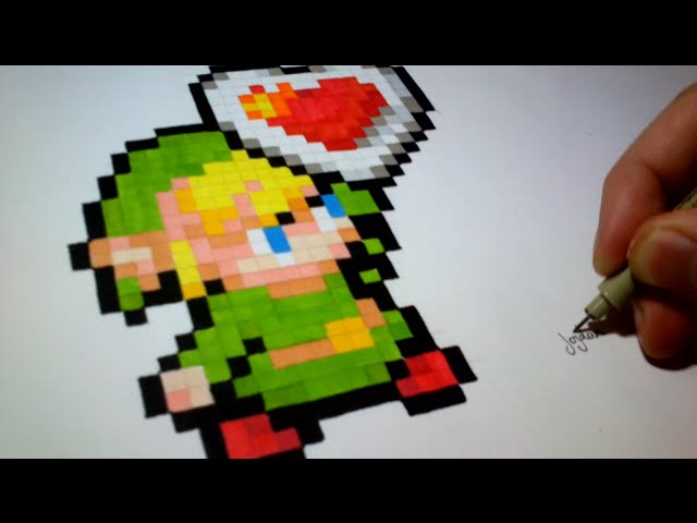 Make a Wooden 8-bit Pixel Link  the Legend of Zelda Pixel Art : 6 Steps  (with Pictures) - Instructables