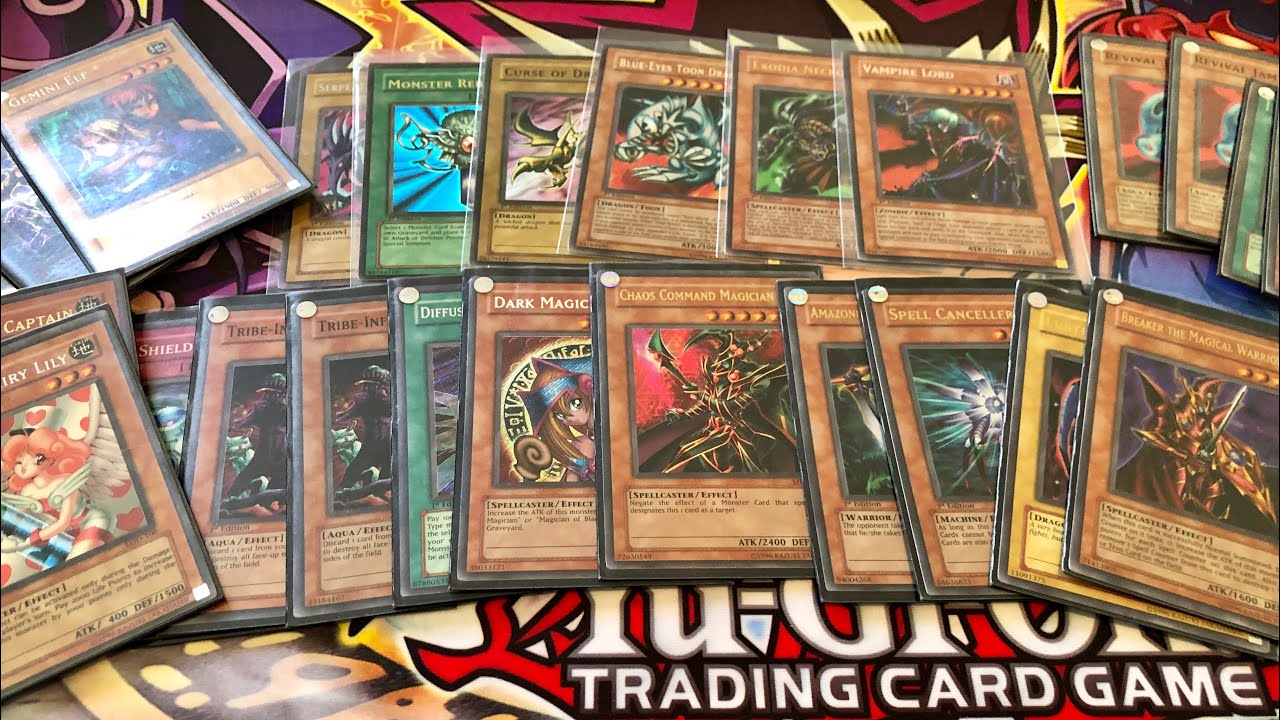 old yugioh cards that are still good Totally AWESOME School Yu-Gi-Oh! Collection! 1st Edition LOB!!! Best Classic Yu-Gi-Oh! Cards