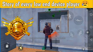 story of every low end device 🤕 || Pubg mobile kr || motivation video