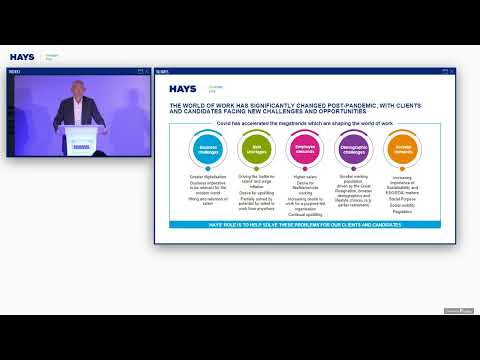 Hays Plc Investor Day 2022