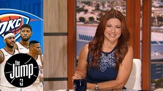Thunder players being 'so angry' over Carmelo Anthony's ejection is understandable | The Jump | ESPN