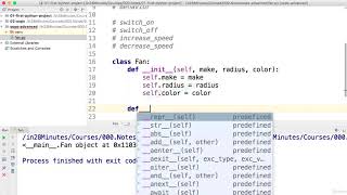 (Learn Programming With Python) 109-Step 02-Designing a Fan Class