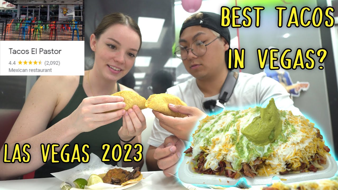 Highly Rated Taco El Pastor, Las Vegas Food Review YouTube