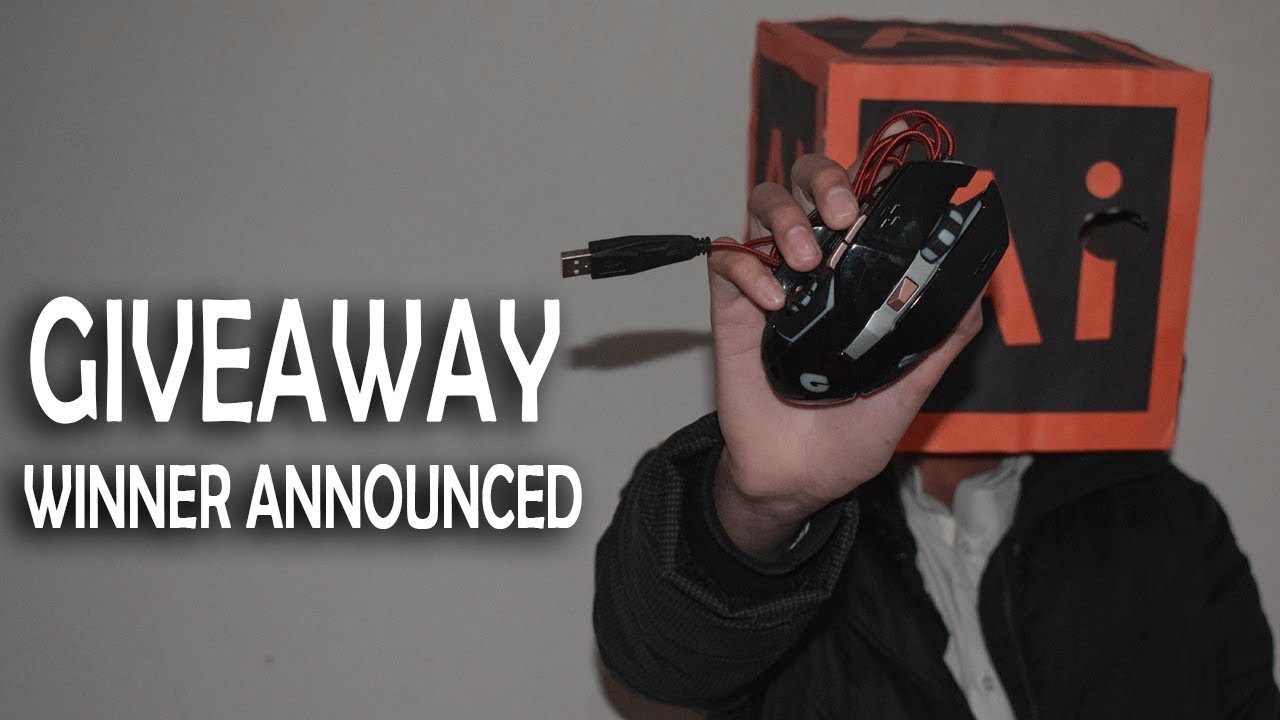 Best Mouse for Graphic Designing & Gaming GIVEAWAY WINNER ANNOUNCED!!