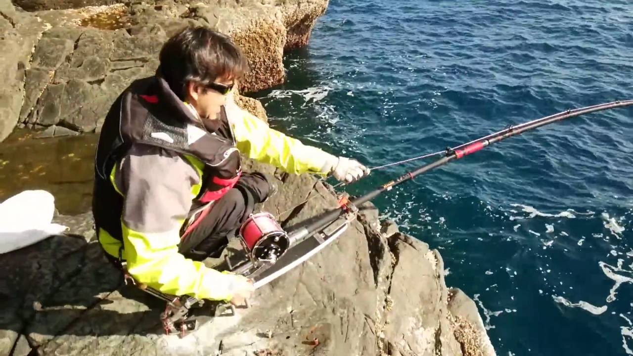 14 1 4 中泊 クエ釣り Youtube