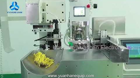 Fully Automatic One End Seal Insertion and Wire Lugs Crimping Machine YH-DF01