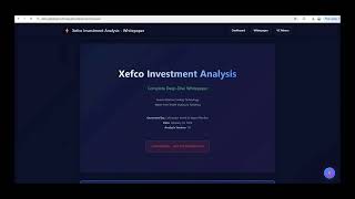 AI Use Case #3: Pitch Deck Intelligence & VC Investment Memo Dashboard (Venture Capital) screenshot 2