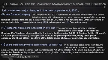 B.COM SEM-1 COMPANY LAW-1  U1 PART IV  PROF. BHARTI PARMAR