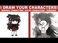 Drawing Four of My Viewers' Characters! Original Characters | Gacha Characters | Personas