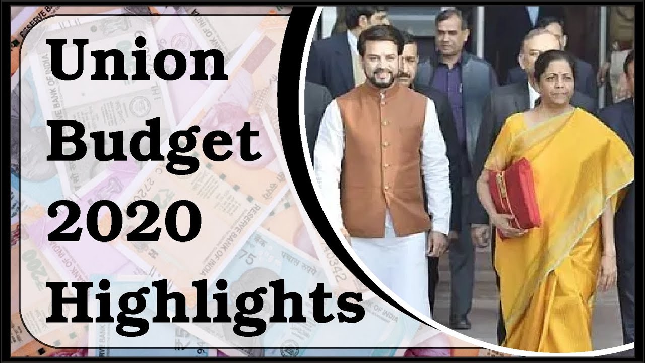 Union Budget 2020 Highlights|| Earnings || Growth Rate || Investments