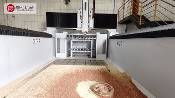 3 axis CNC Milling machines SF5030 at Brazil for wooden foundry models woodenpatterns masters cores