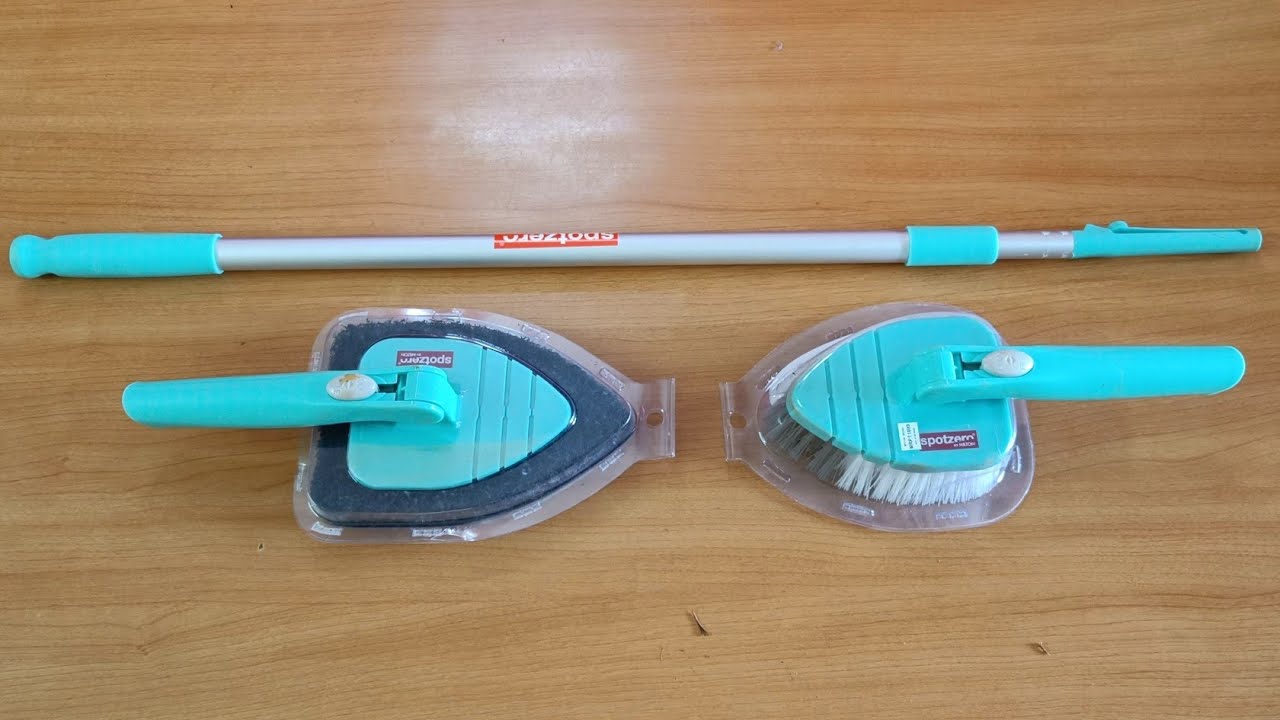 Bathroom cleaning brush//Spotzero Cleaning Brush// Unboxing// Review