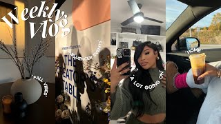 VLOG: SO MUCH HAS BEEN GOING ON + HAUNTED HOUSE  + YOUTUBE BLACK FAIL + FALL + DECOR + CHICAGO