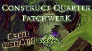 Curse of Naxxramas: The Construct Quarter 01 Patchwerk No Legendary Warlock Budget Deck