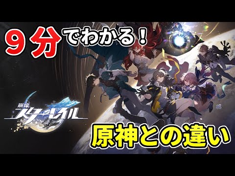 崩壊スターレイルってどんなゲーム？原神と違う点＆似ている点は？