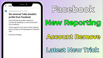 Facebook Pretending Report New Trick 2022 | Facebook Pretending Update Report Trick 2022
