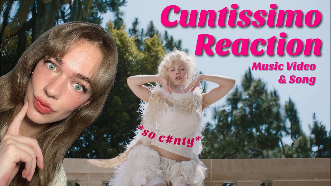 MARINA - Cuntissimo Music Video (Reaction) *literally jaw dropping*