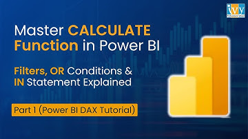 What is CALCULATE Function in Power BI | Power BI Dax Tutorial - Part 1