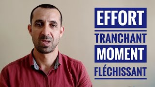 RDM - Flexion - Effort tranchant et moment fléchissant | الانحناء - الجهد القاطع و عزم الانحناء