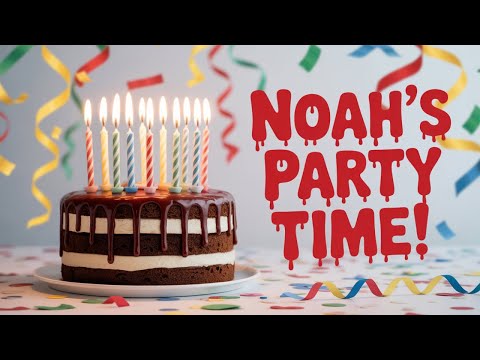 Geburtstagslied für Kinder – Happy Birthday Noah Song🎶