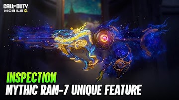 Mythic RAM-7 TWO Looks Feature Showcase CODM - Trailer COD Mobile