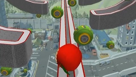 Rolling Balls Sky Escape Gameplay Speedrun All Levels 58